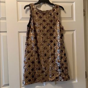 ZARA SEQUIN SHIFT DRESS